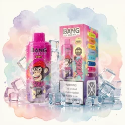 Bang Legend Geek 300K 300k vpihov 8-v-1 polnilna 850mAh pametni zaslon