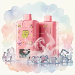 ZOOY VAPE 3 v 1 150k vape s trojnimi komorami, LCD zaslonom, polnilna baterija