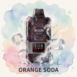 Fisco Max Bar 12000 potegov – Pomarančna soda