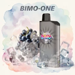 BIMO ONE 9000 Puffs Grozdje Led